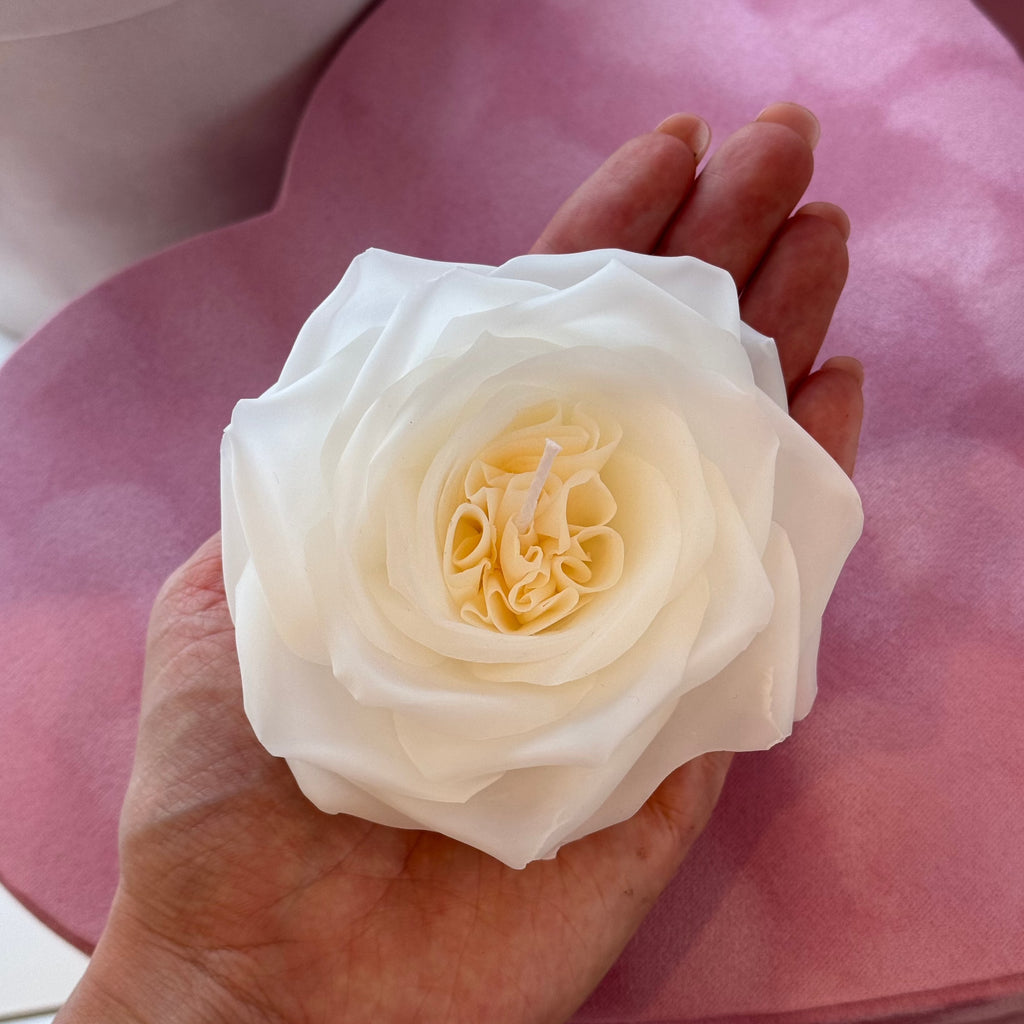Hand-Made Rose Candle