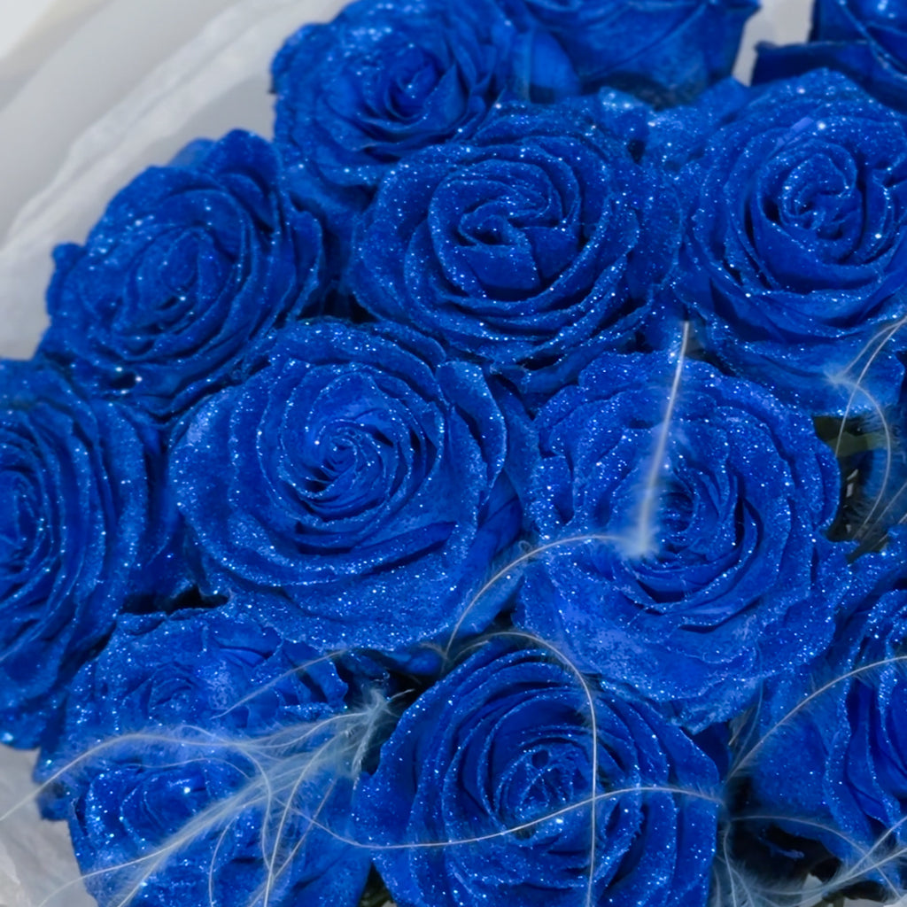 Dozen Diamond Roses (V-Day)