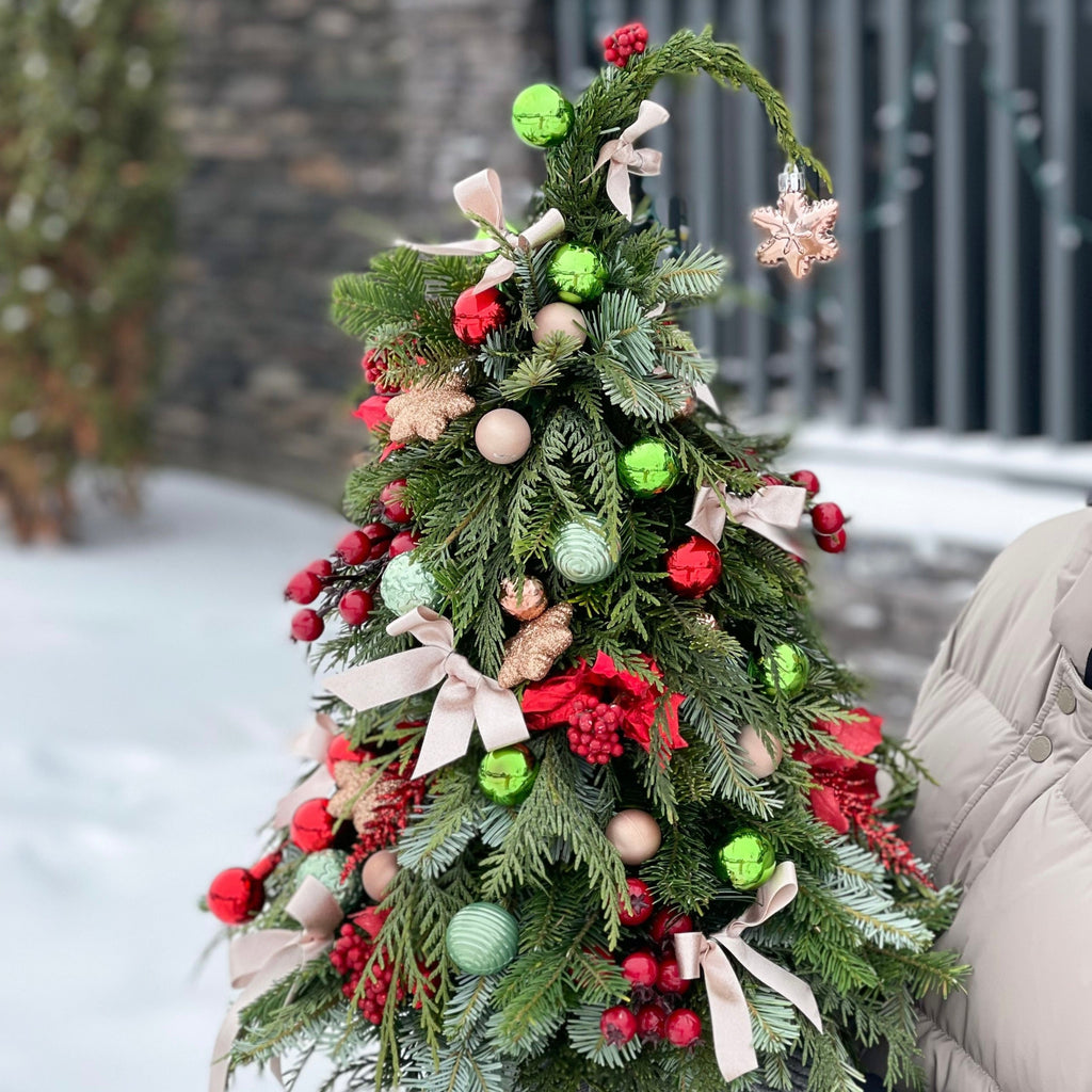 Tabletop Christmas Tree Arrangement