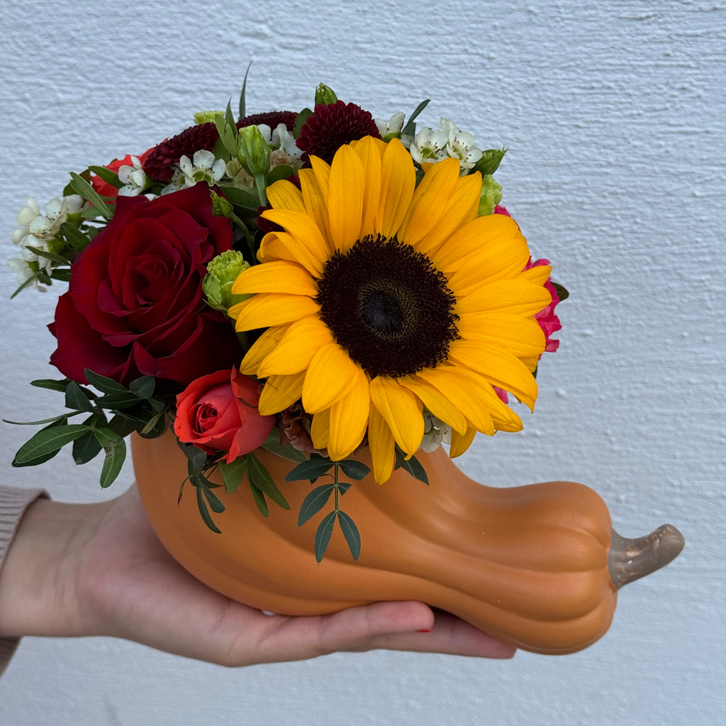 Fall Gourd Arrangement